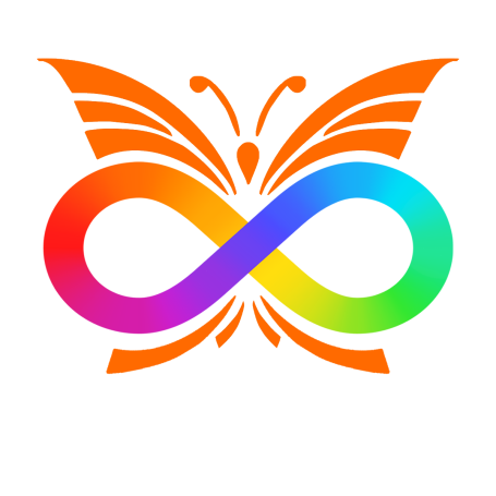 Limitless Lopp & butterfly, The logo of Limitles pathways, Supporting families and children with Special needs and disabilities